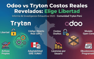 Odoo vs Tryton costos reales revelados: Elige libertad